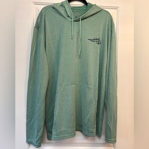 Reel Life Light Green Hoodie - Womens XX Large -NWT
